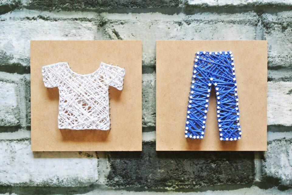 ヒゲやハチノスの出たデニム