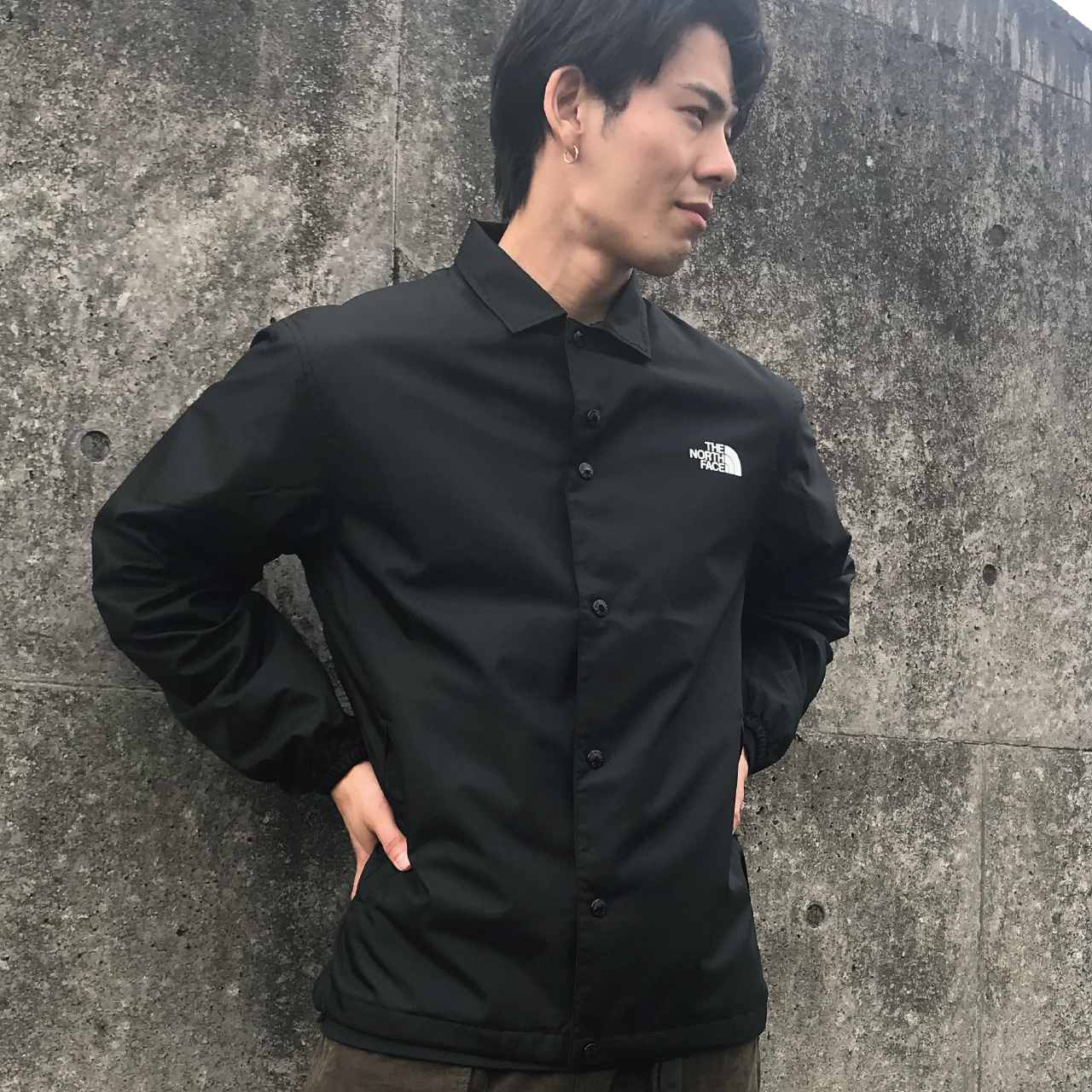 THE NORTH FACE コーチジャケット NF0A3XDX 黒 傷アリ